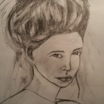 Aubrey (graphite drawing)
