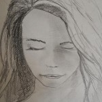 Samantha (graphite drawing)
