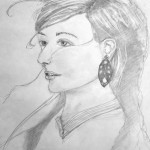 Elise (graphite portrait)